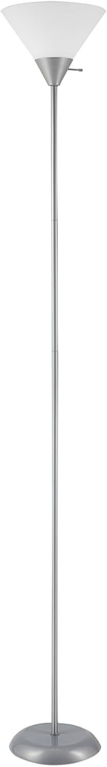 Electric 67134 72" Torchiere Floor Lamp and Adjustable Reading Light