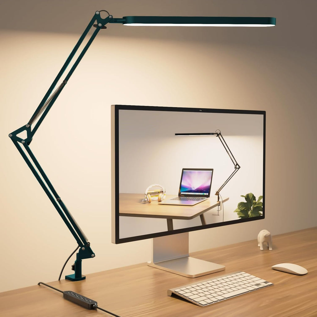 Desk Lamp for Home Office, Eye Comfortable LED Desk Light for Long Hour