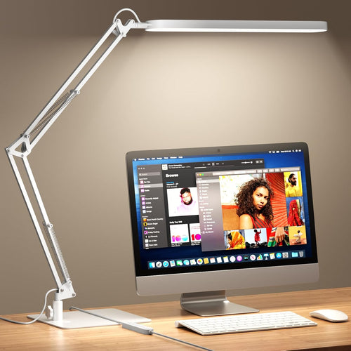 Desk Lamp for Home Office, Eye Comfortable LED Desk Light for Long Hour