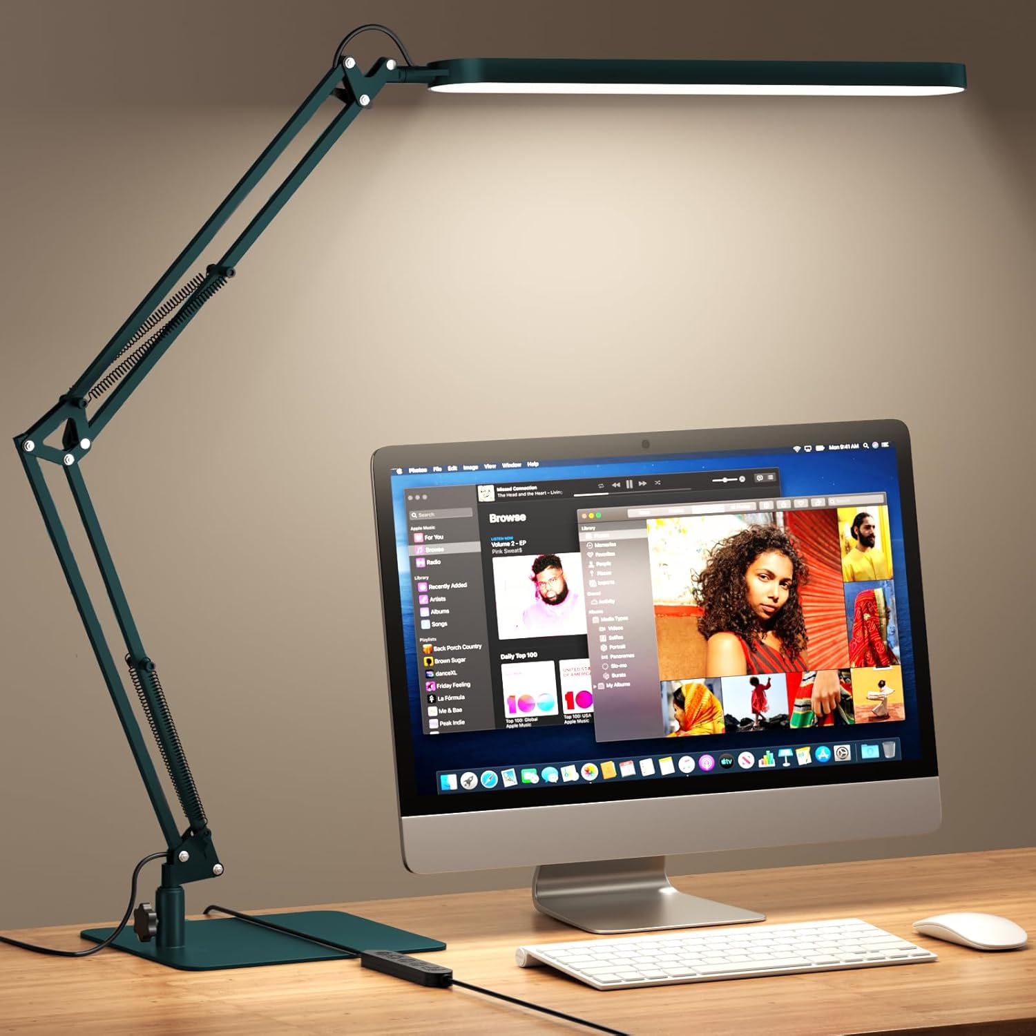 Desk Lamp for Home Office, Eye Comfortable LED Desk Light for Long Hour